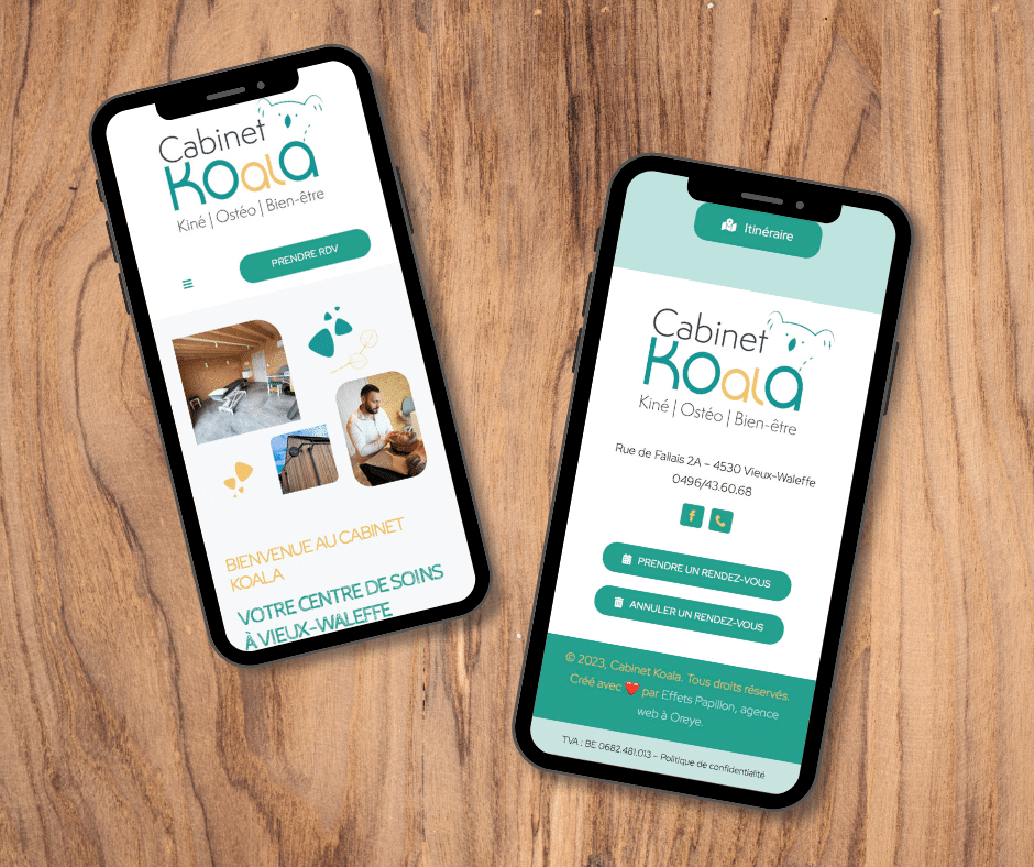 cabinet-koala-mockup-mobile Mockup du site web mobile de Cabinet Koala